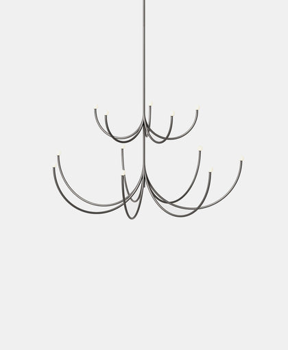 Arca 2-Tier Chandelier - Small / Medium