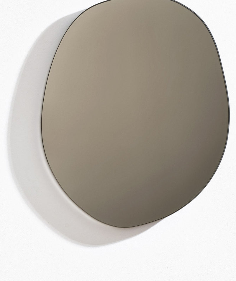 Off Round Seeing Glass Mirror