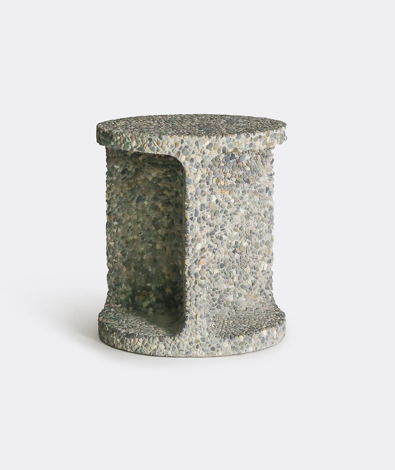 Pebble Dash Neolith Stool