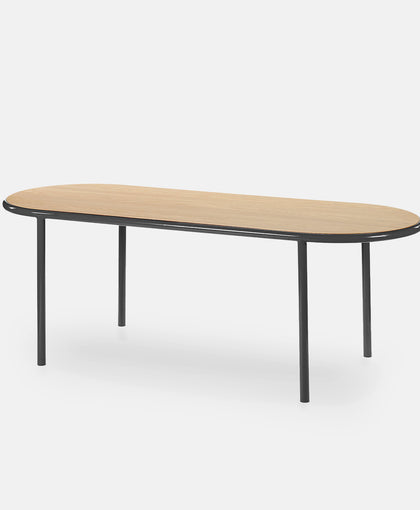 Wooden Table Oval