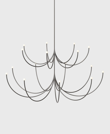 Arca 2-Tier Chandelier - Medium / Large
