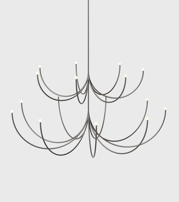 Arca 2-Tier Chandelier - Medium / Large