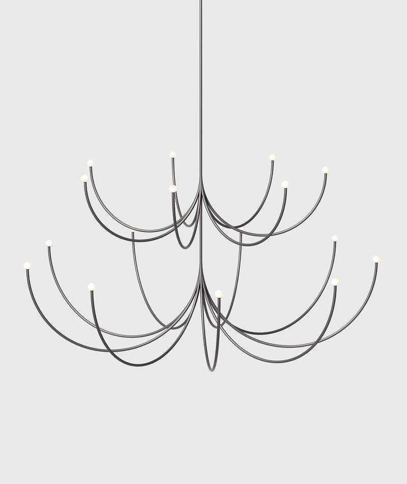 Arca 2-Tier Chandelier - Medium / Large
