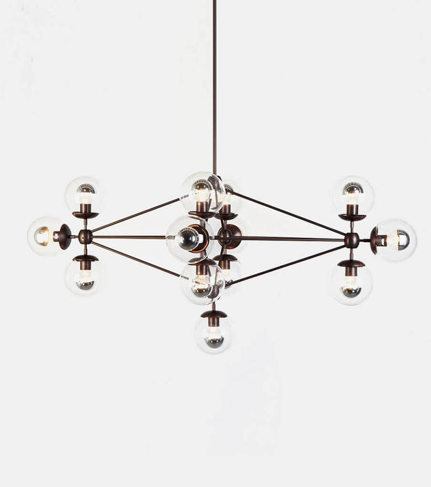 Modo Chandelier - Diamond, 13 Globes