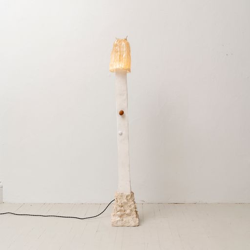 Plaster Floor Lamp