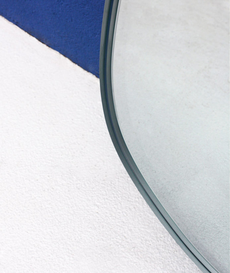 Off Round Seeing Glass Mirror