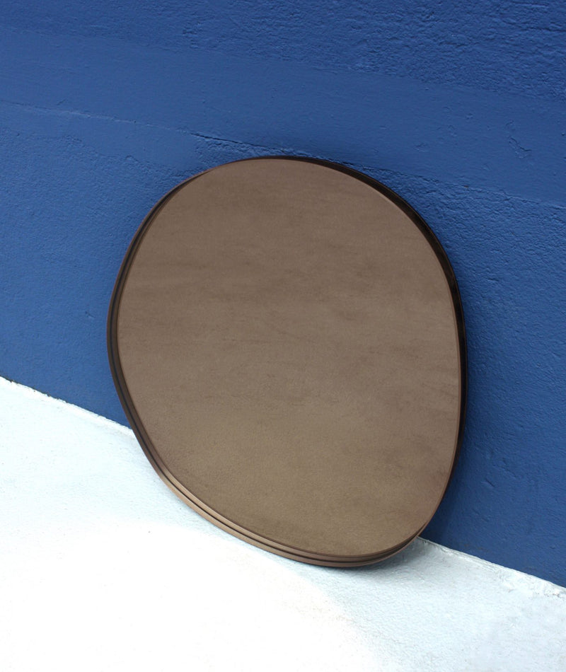 Off Round Seeing Glass Mirror