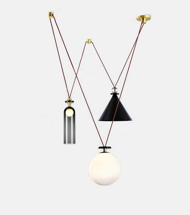 Shape Up 3-Piece Chandelier